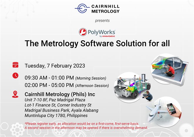 PolyWorks Seminar 2023 | Cairnhill Metrology (Phils) Inc